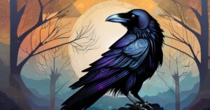 Kruk tatuaż znaczenie: Symbolika wolności, inteligencji i tajemnicy