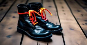 Znaczenie sznurówek w glanach: sekret stylu i komfortu.