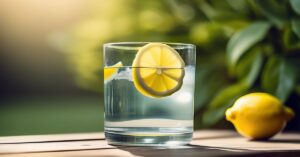 Woda z cytryną rano: Twój sekret energii i piękna