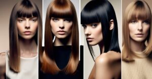 Fryzury z grzywką dla 40-latki: odmładzają i dodają uroku